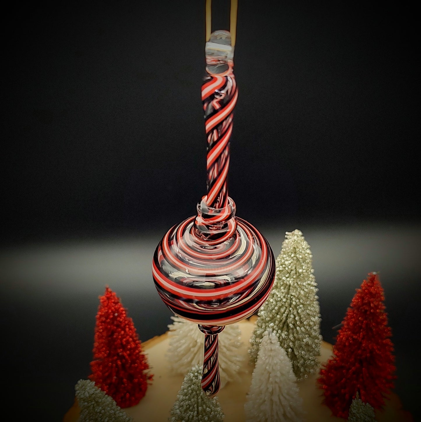 Adorno navideño vintage (listo para enviar)