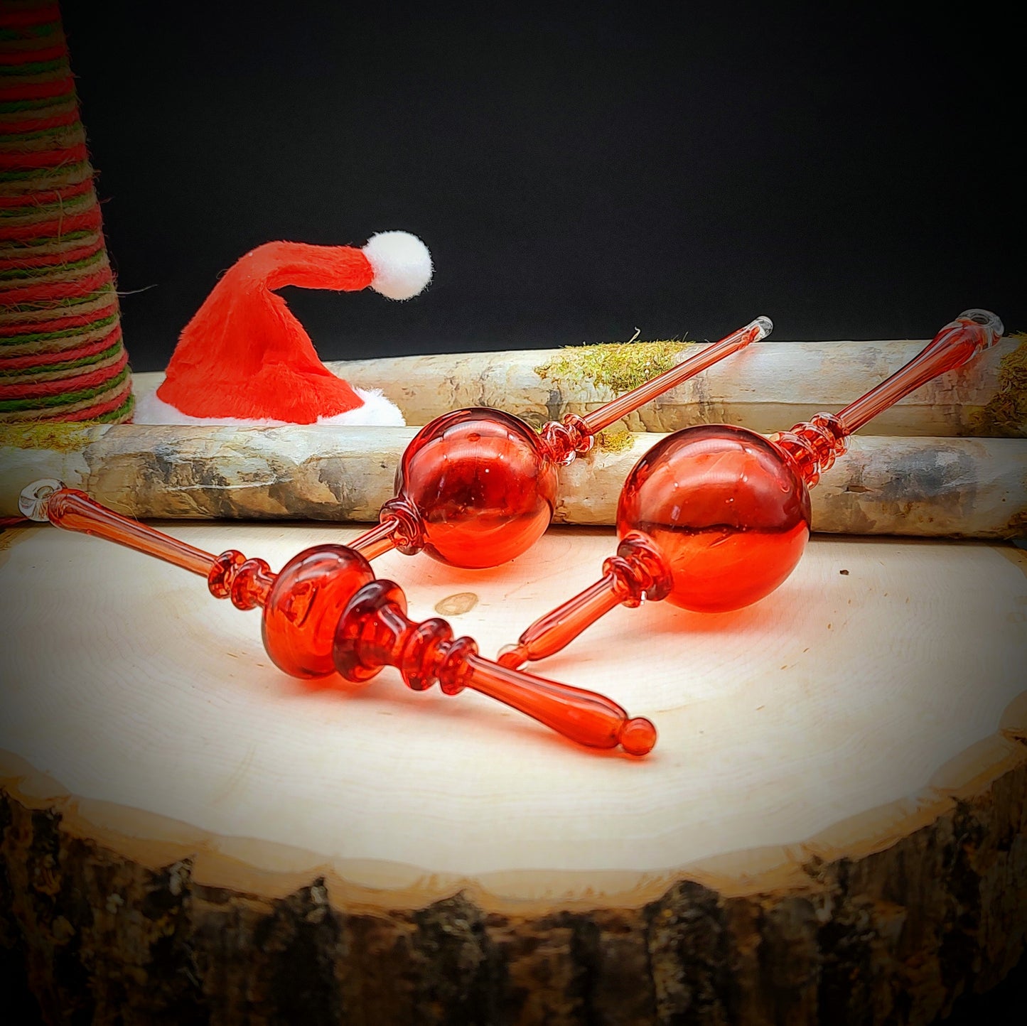 Adorno navideño vintage (listo para enviar)