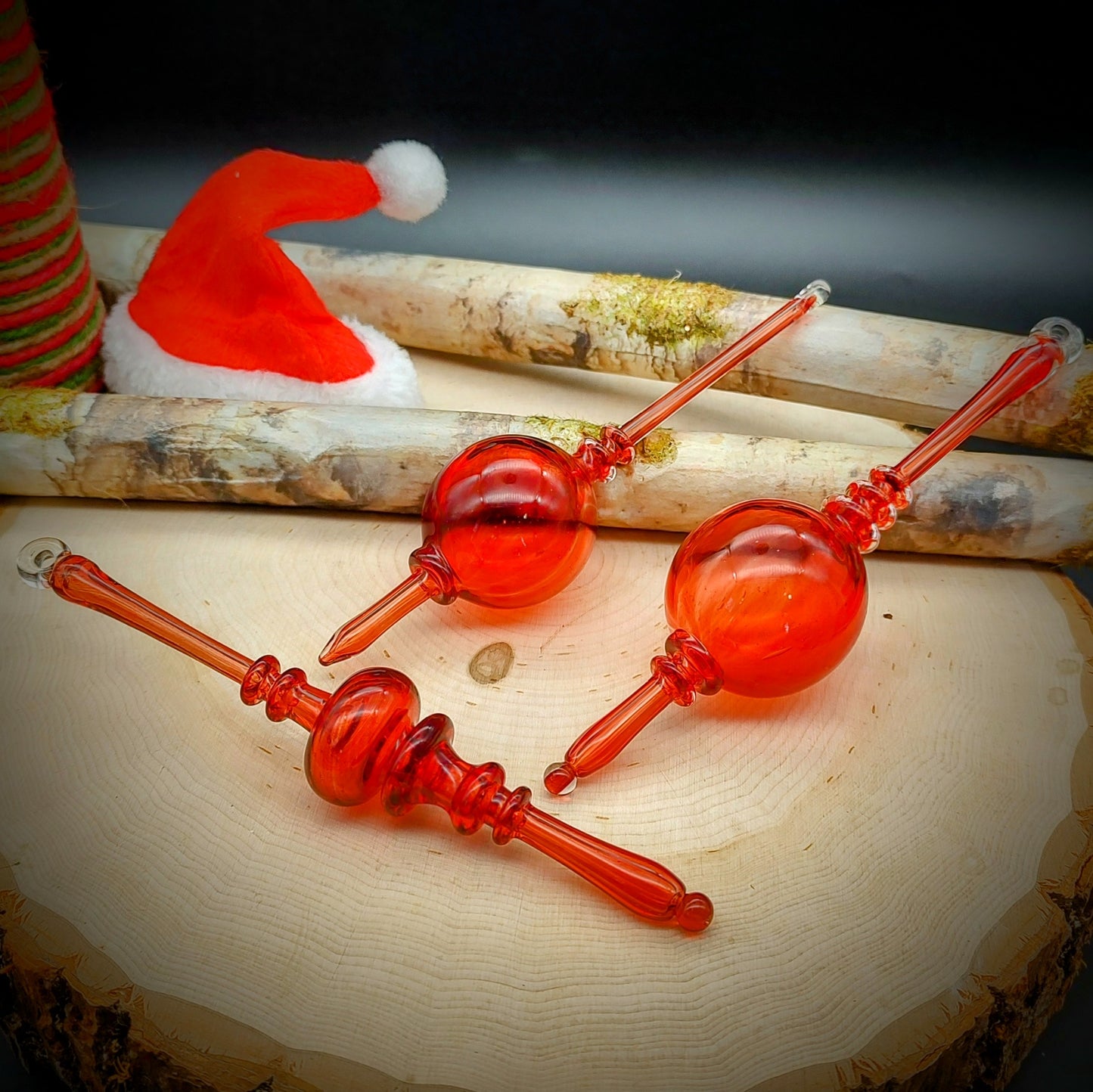 Adorno navideño vintage (listo para enviar)