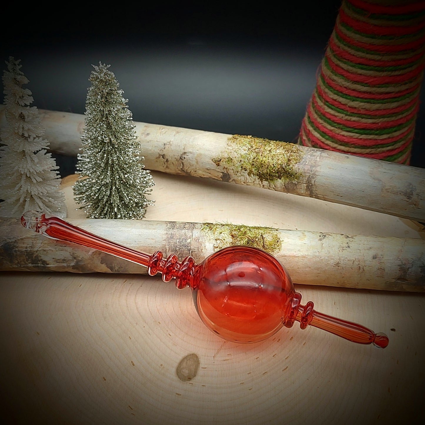 Adorno navideño vintage (listo para enviar)