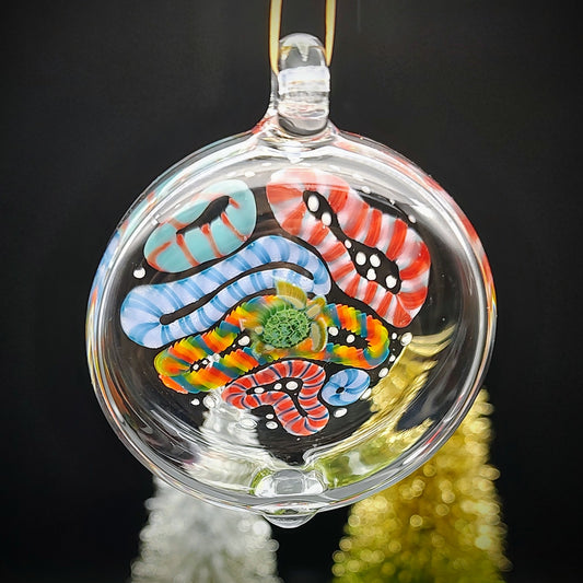 Adorno navideño del paisaje marino (listo para enviar)