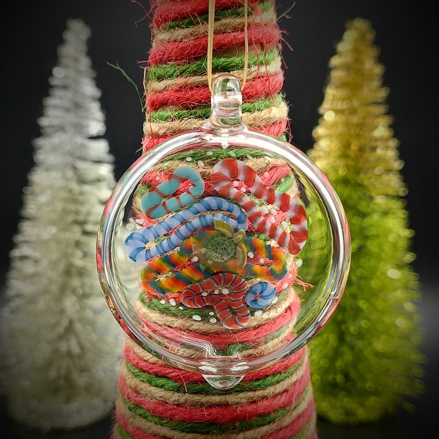 Adorno navideño del paisaje marino (listo para enviar)