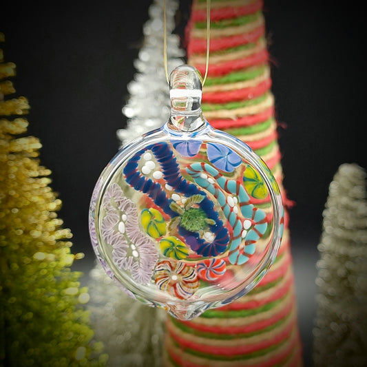 Adorno navideño del paisaje marino (listo para enviar)