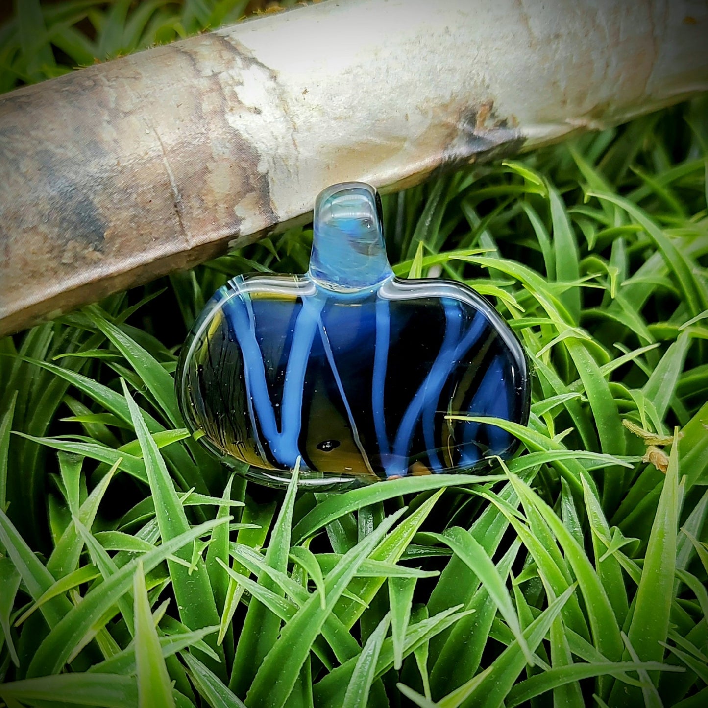 Fumed Askew Pendant (Ready To Ship)