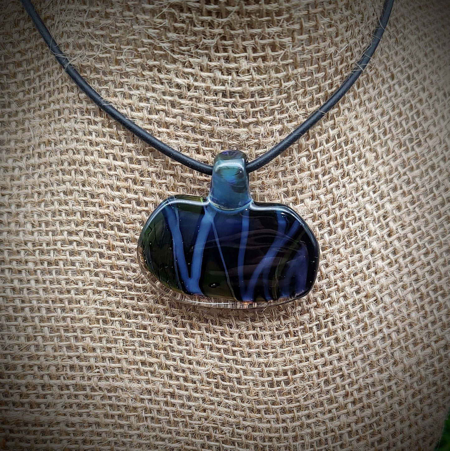 Fumed Askew Pendant (Ready To Ship)