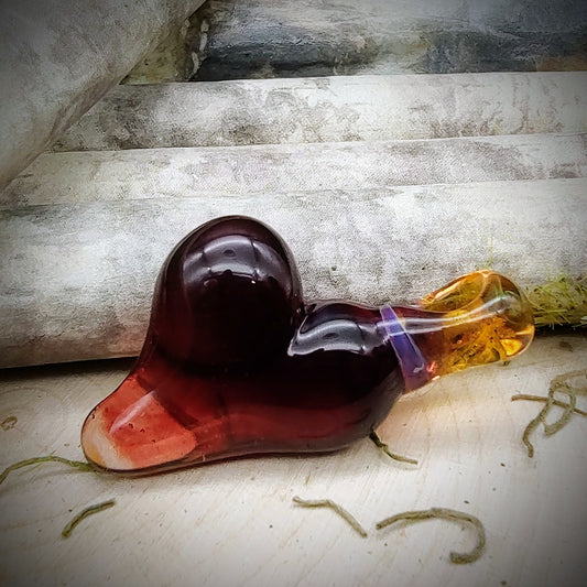 Colgante de corazón (listo para enviar)