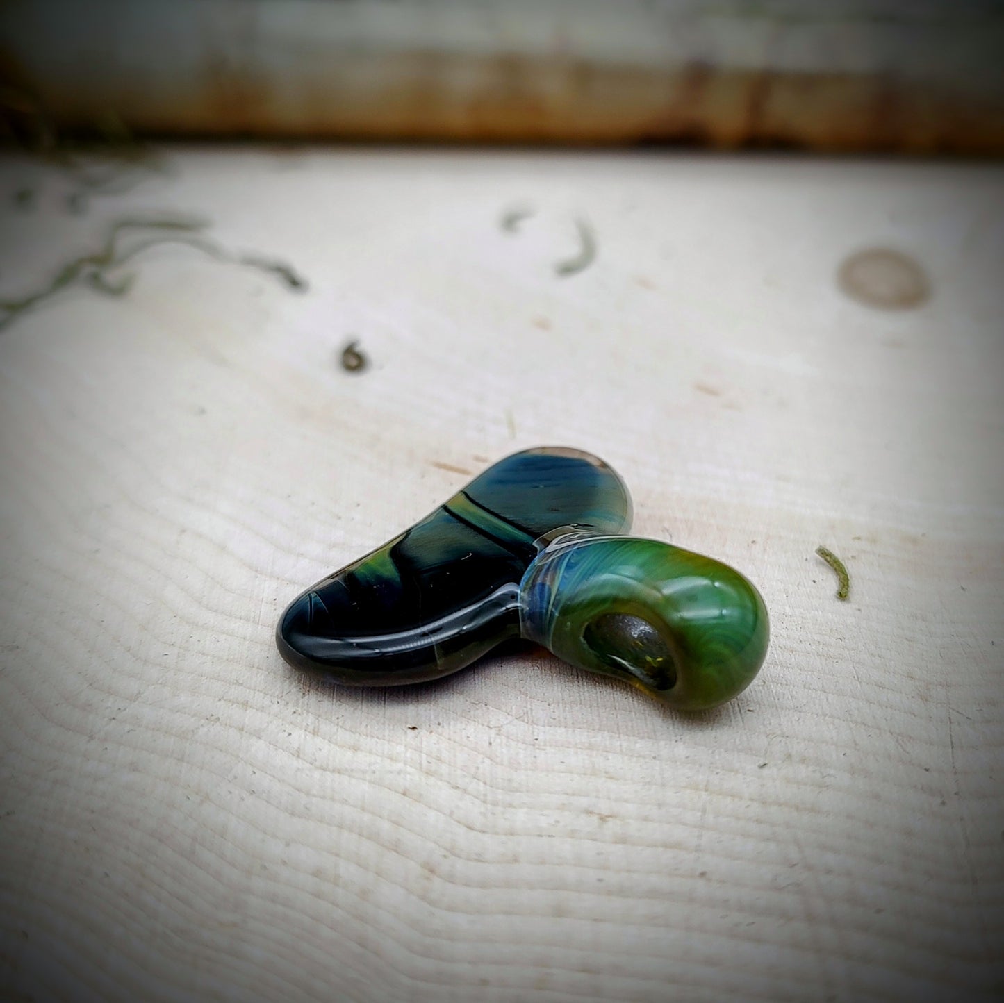 Fumed Askew Pendant (Ready To Ship)