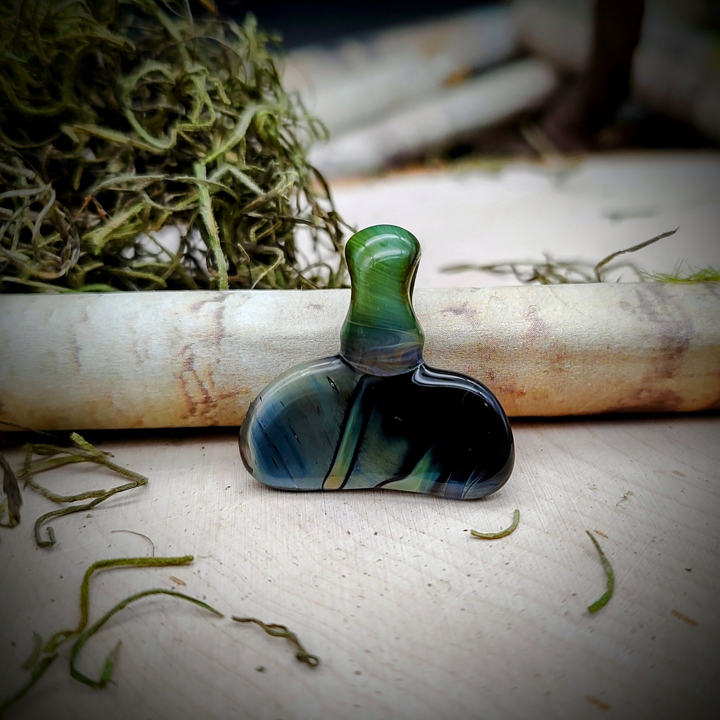 Fumed Askew Pendant (Ready To Ship)
