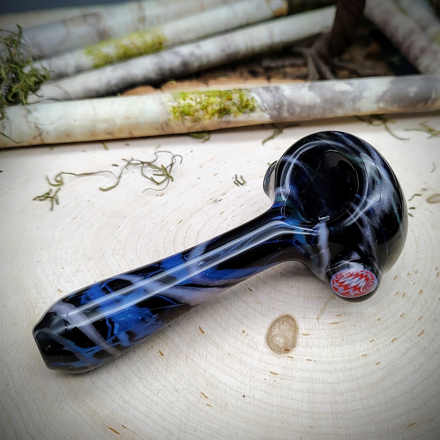 Pipa de mano de mármol Milli (lista para enviar)