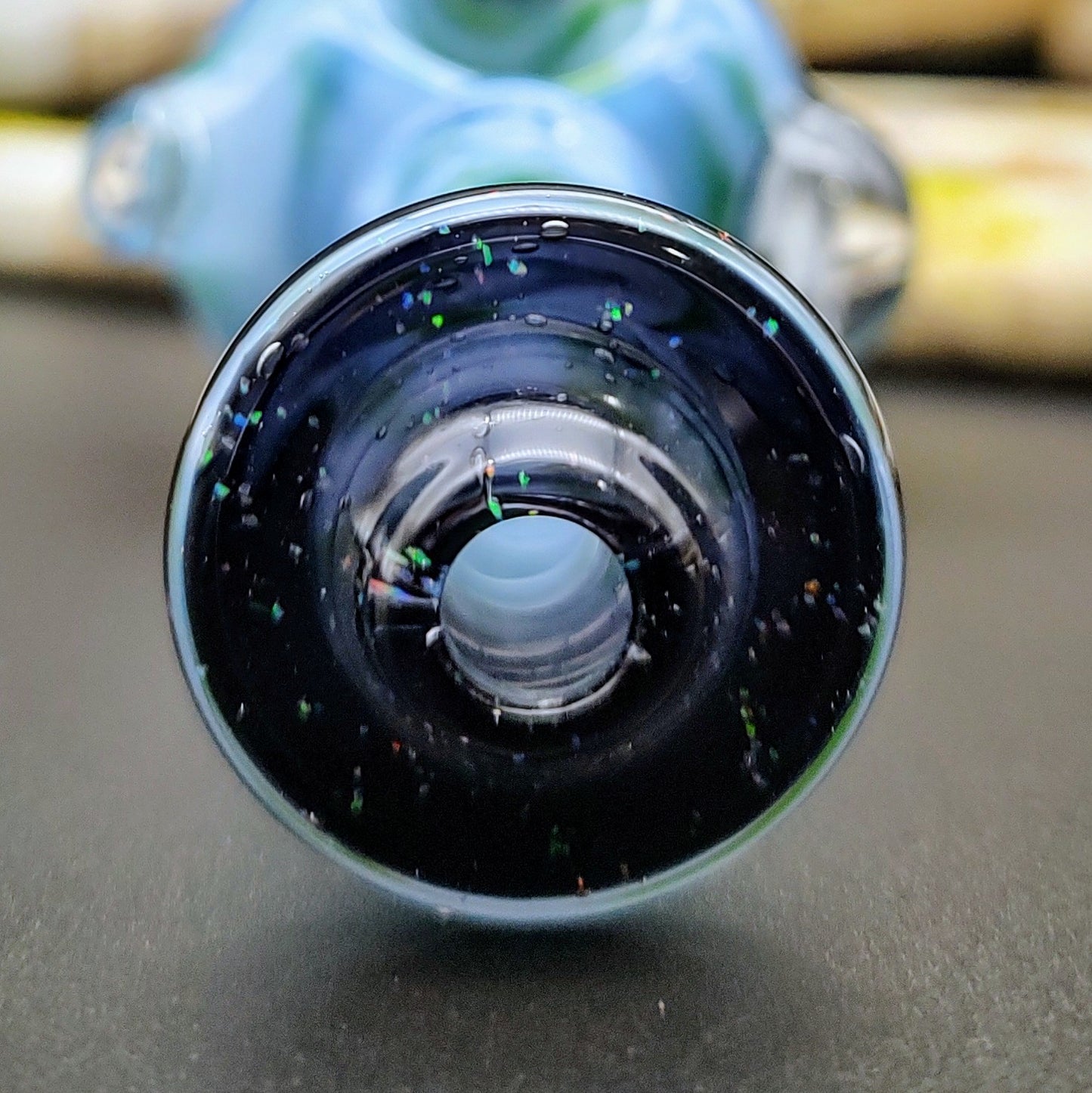 Opal Faced, Marbled Hand Pipe (Ready to Ship)
