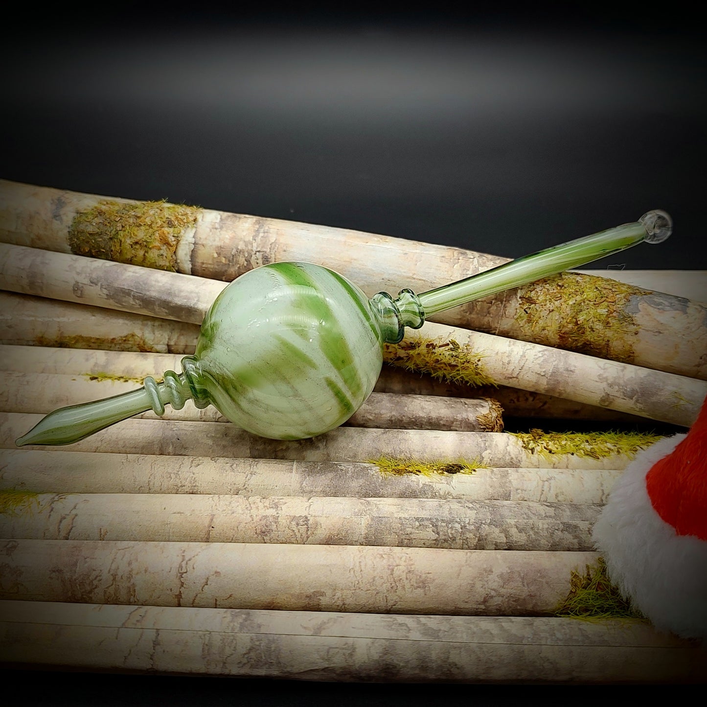 Adorno navideño vintage (listo para enviar)