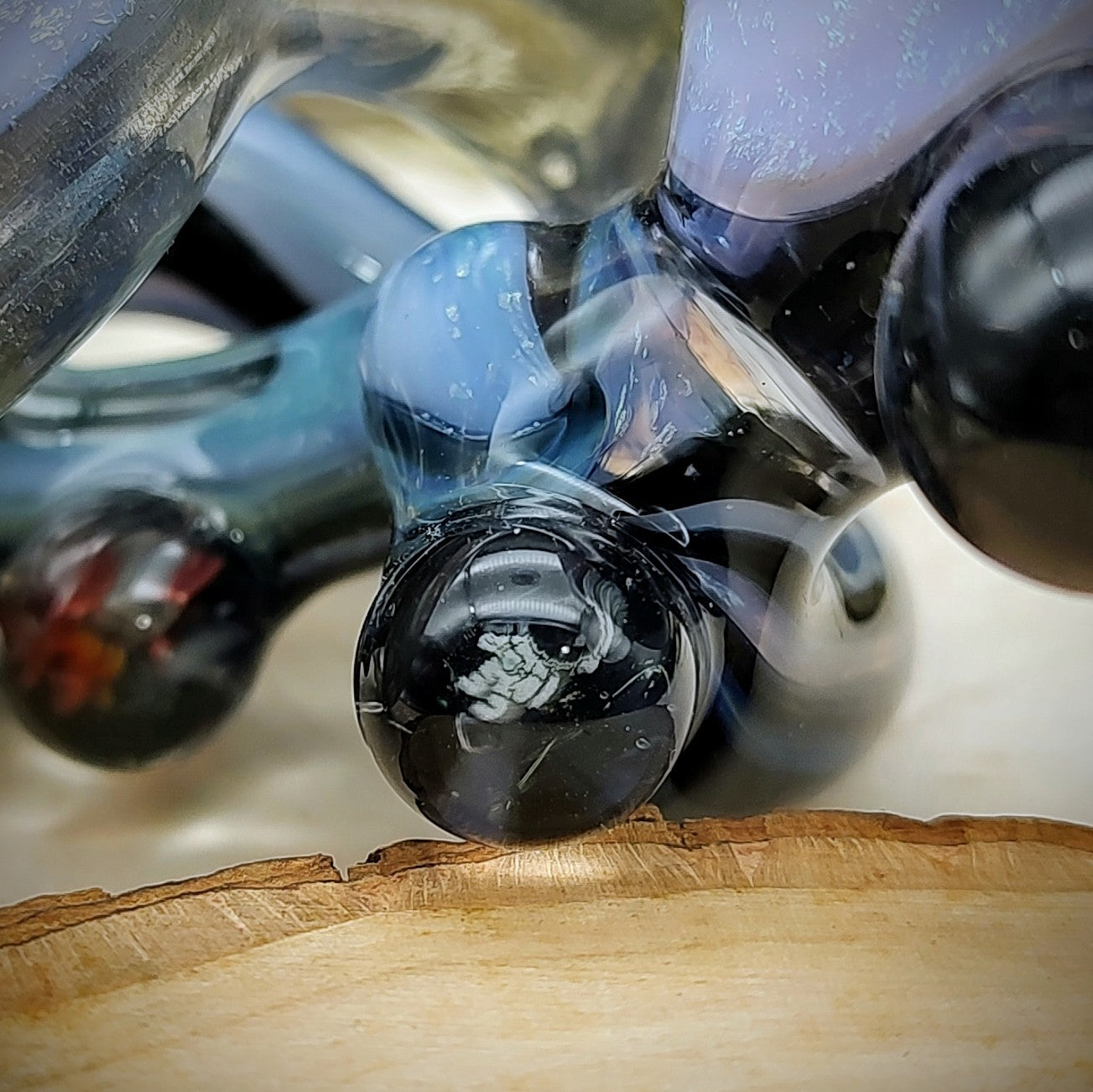 Space Force Dichroic Hand Pipe (Ready to Ship)