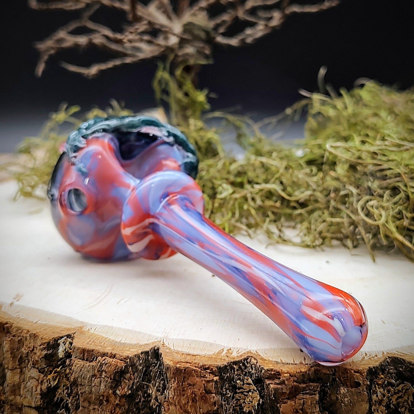 Pipa de mano de mármol de árbol (lista para enviar)