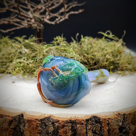 Pipa de mano de mármol de árbol (lista para enviar)