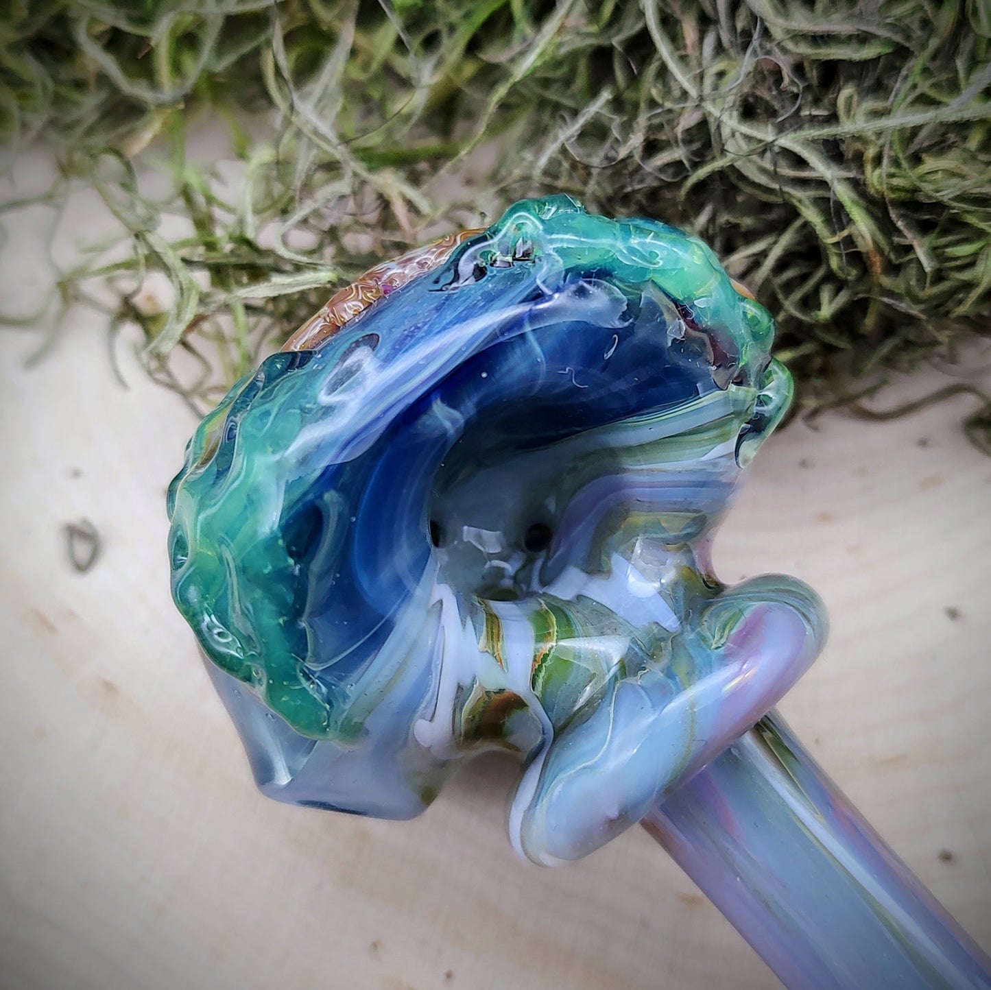 Pipa de mano de mármol de árbol (lista para enviar)