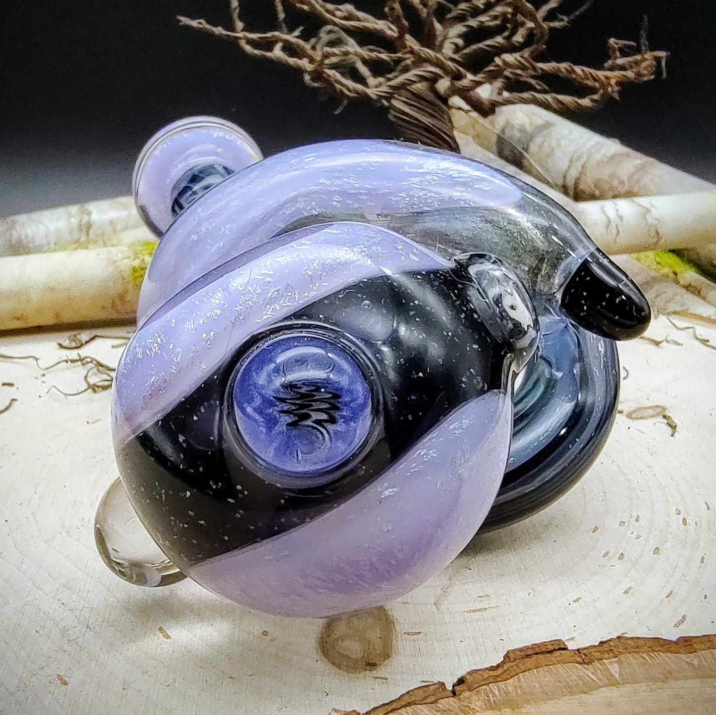 Space Force Dichroic Hand Pipe (Ready to Ship)