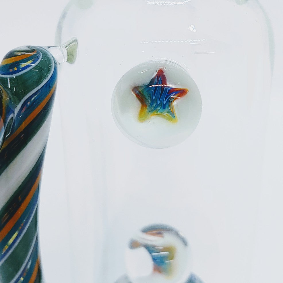 Minitubo de Perc de disco de mármol bipolar