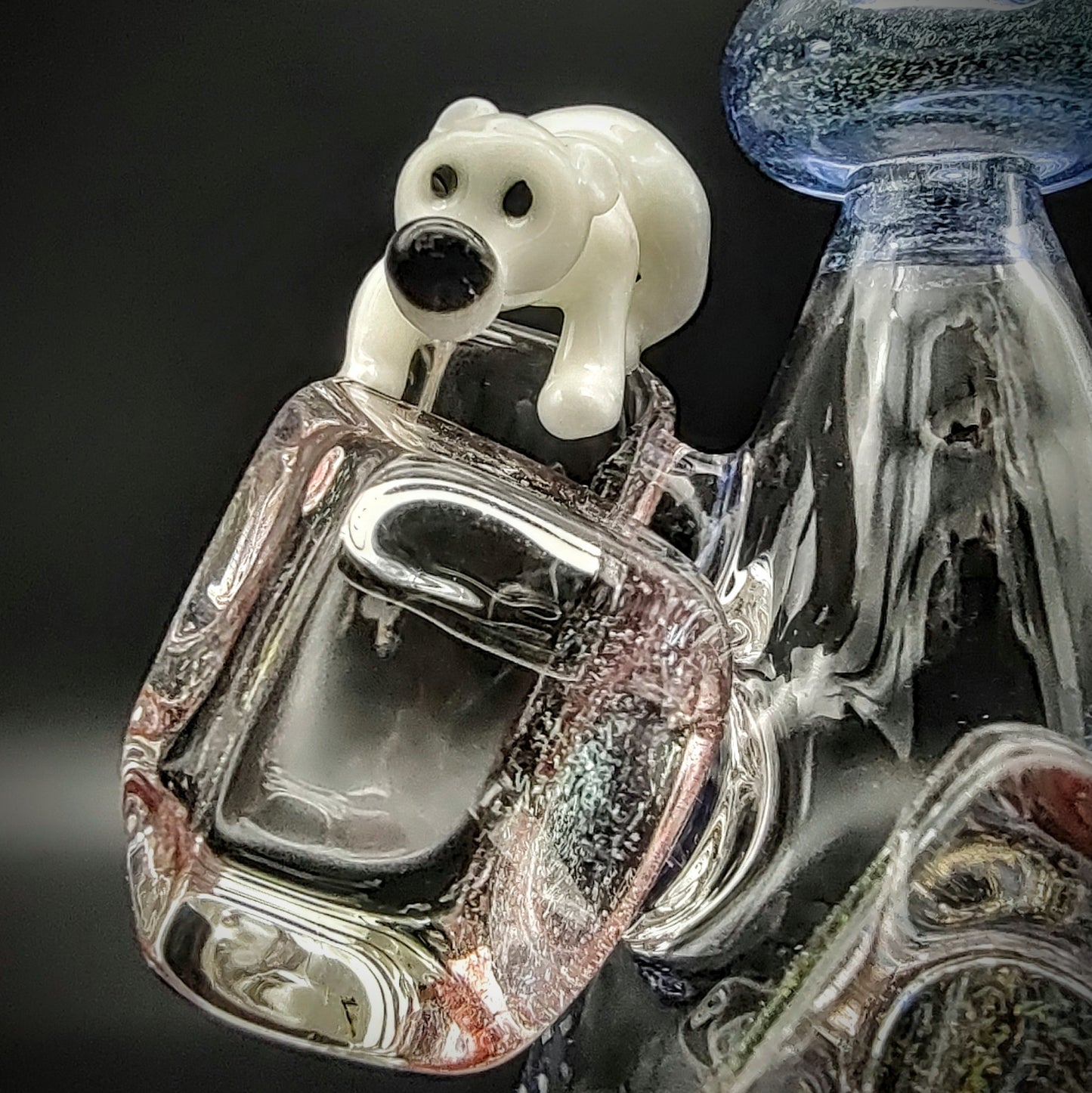 Oso Polar sobre Hielo Dicro Minitubo