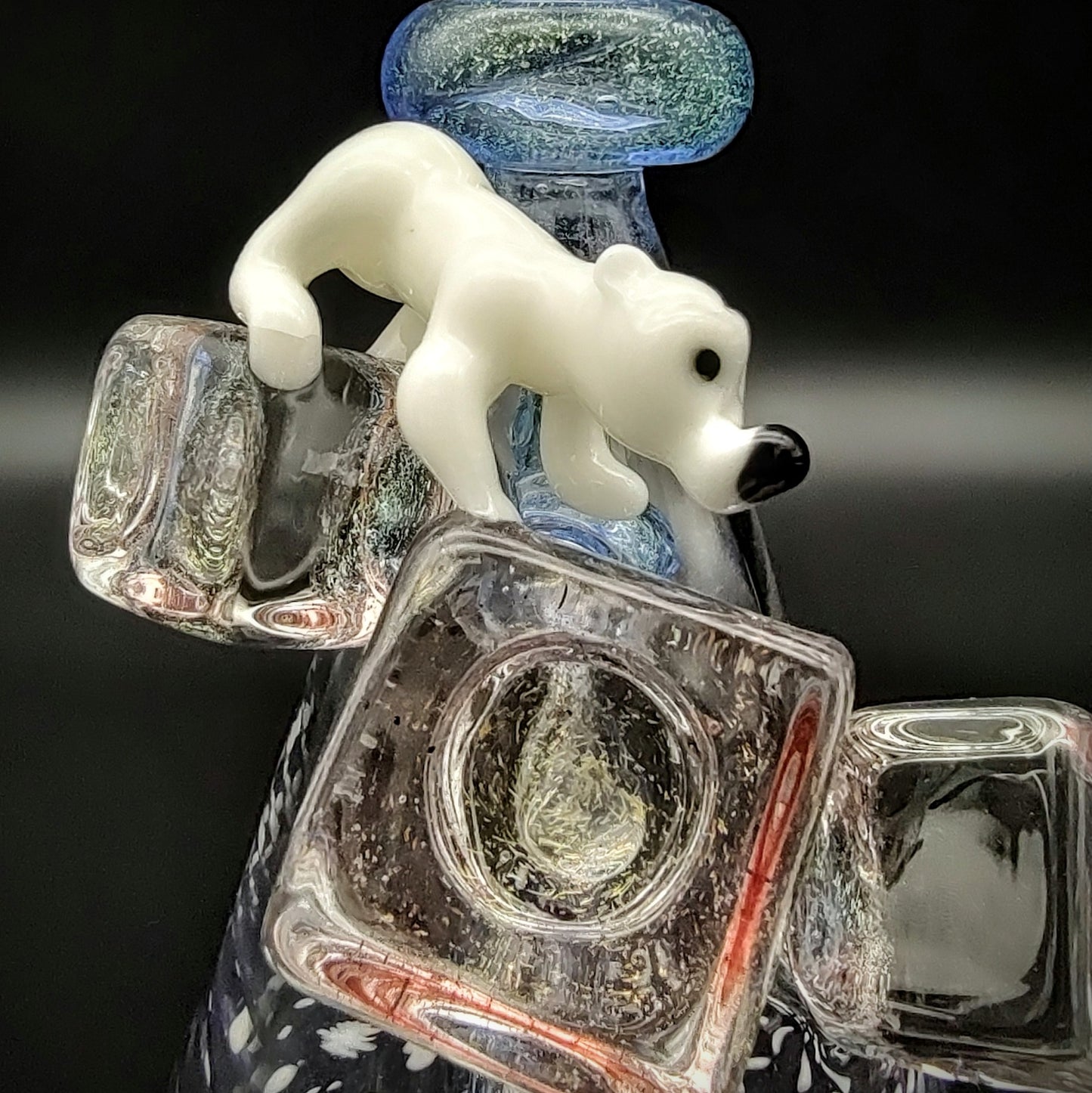 Oso Polar sobre Hielo Dicro Minitubo