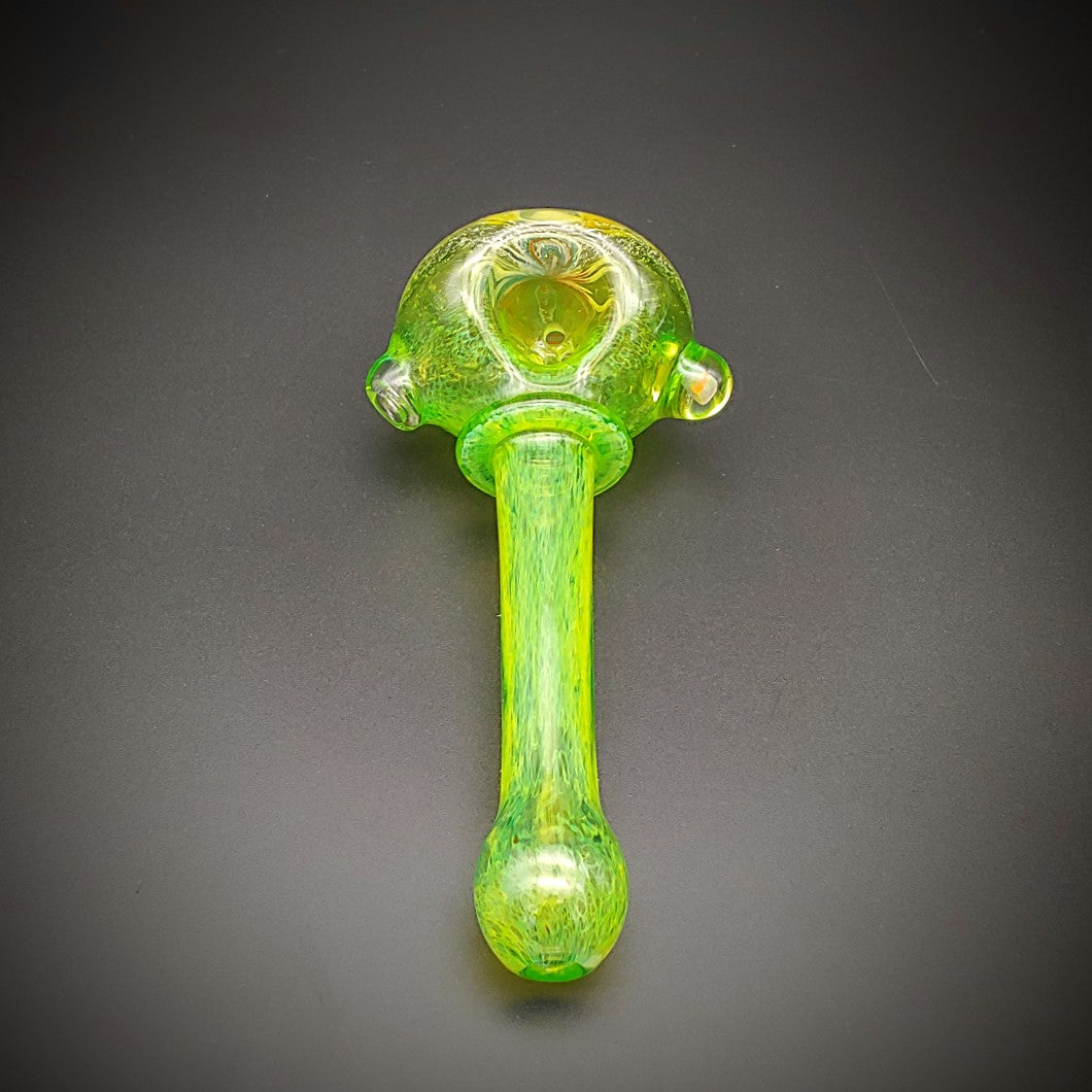 Pipa de mano Green Bowtie Wigwag (lista para enviar)
