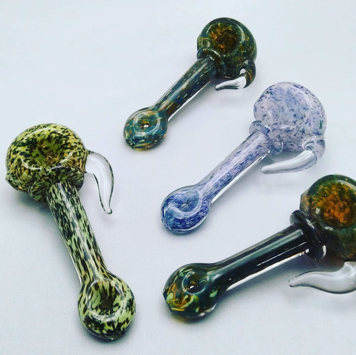 Horn Frit Hand Pipe