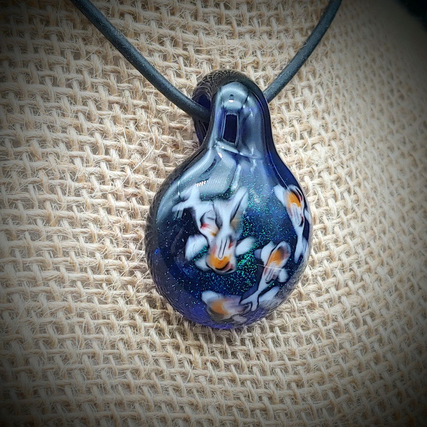 Fish Dichro Pendant (Ready To Ship)