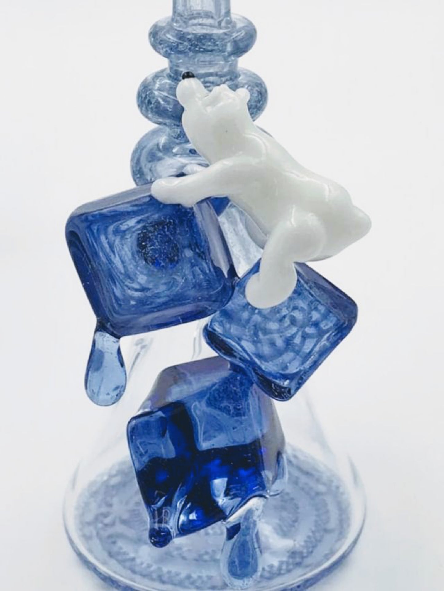 Oso Polar sobre Hielo Dicro Minitubo