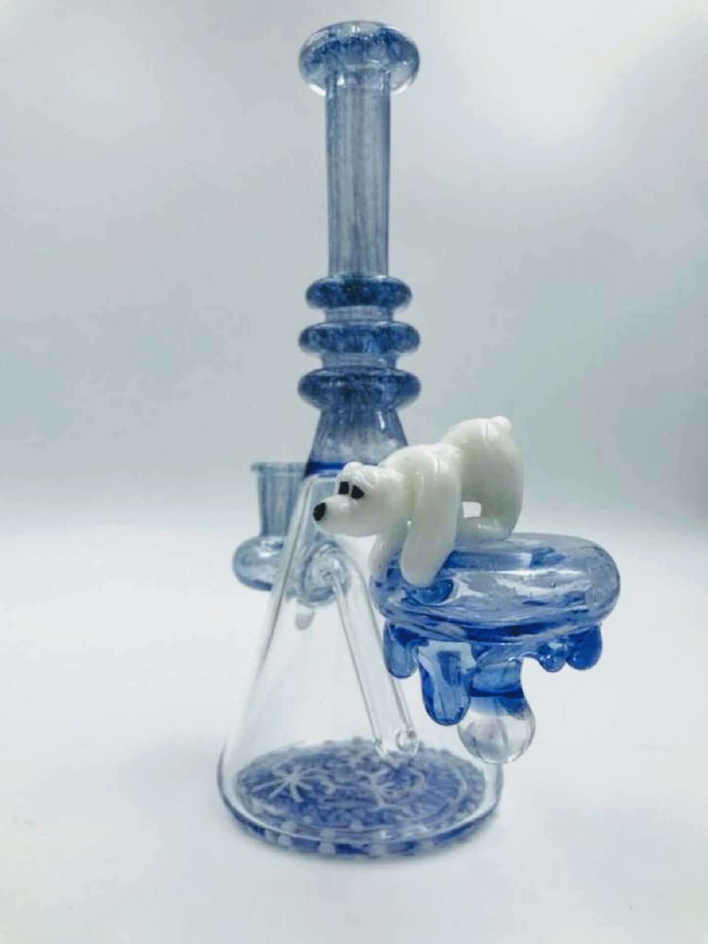 Oso Polar sobre Hielo Dicro Minitubo