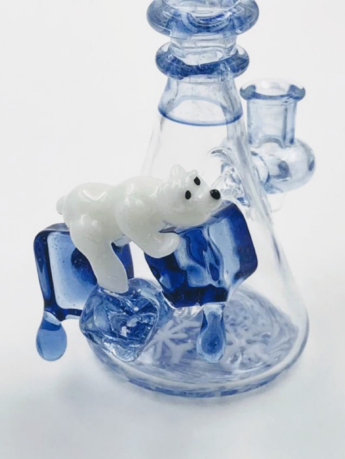 Oso Polar sobre Hielo Dicro Minitubo