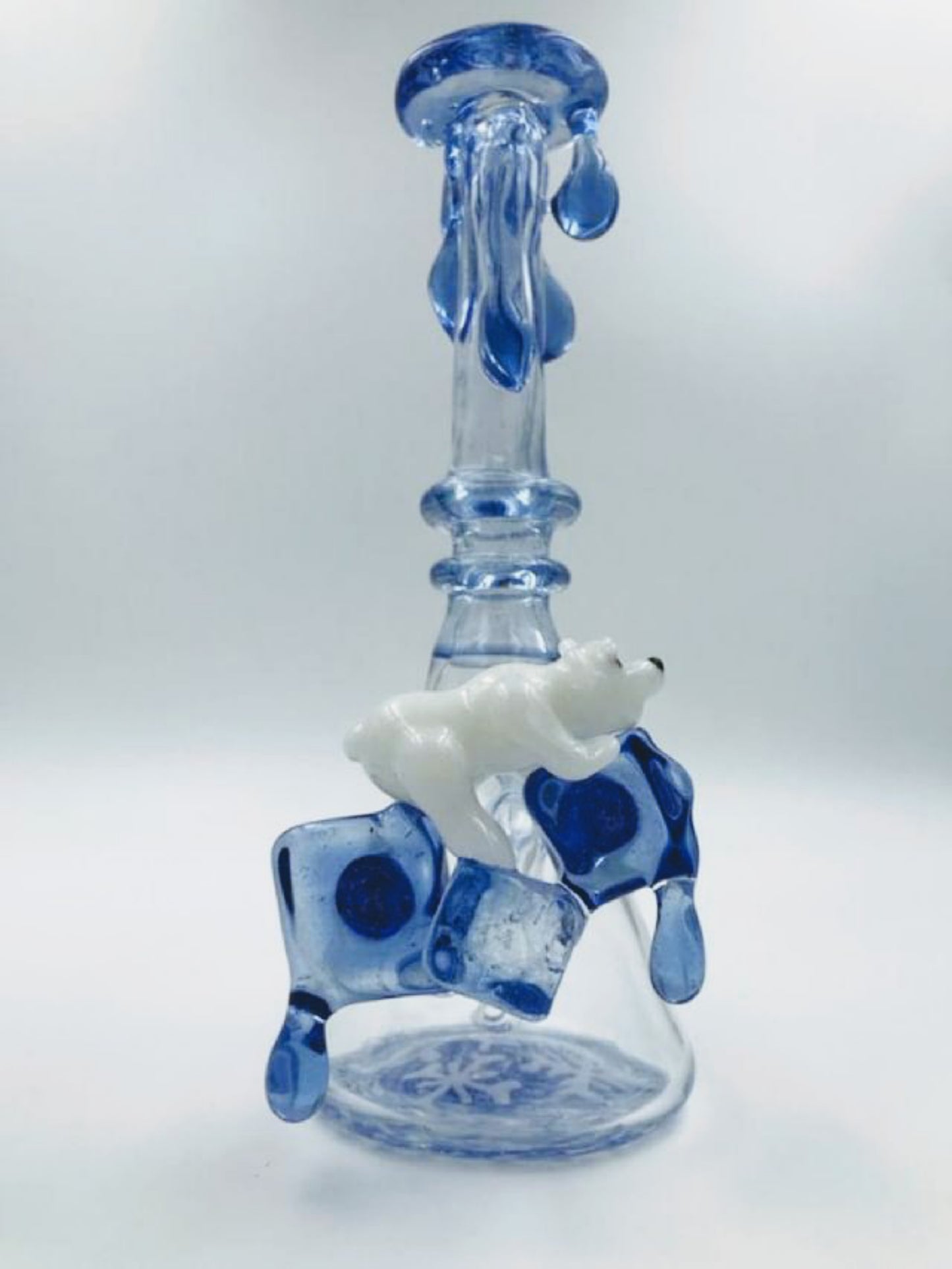 Oso Polar sobre Hielo Dicro Minitubo