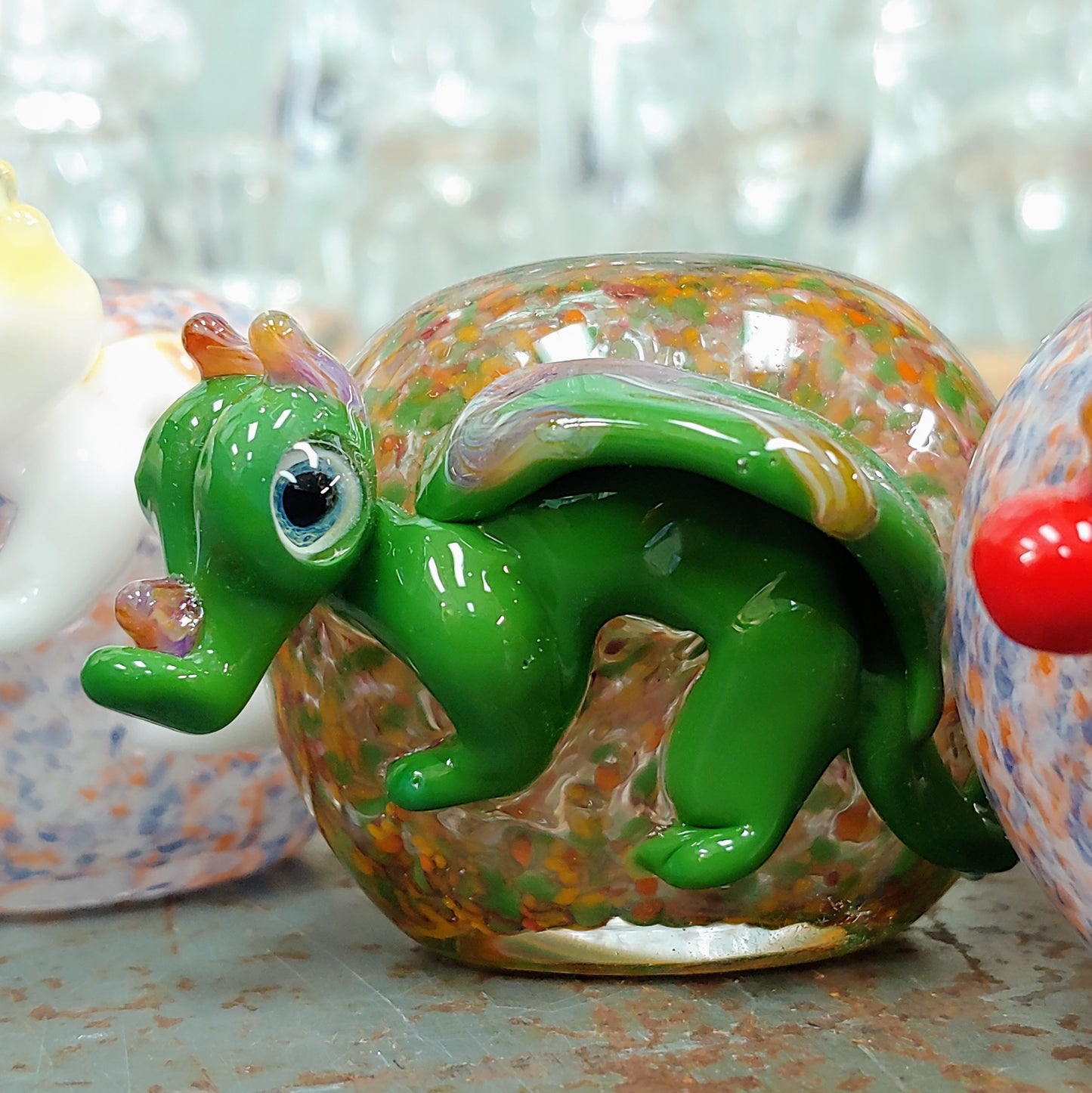 Dragon Frit Hand Pipe