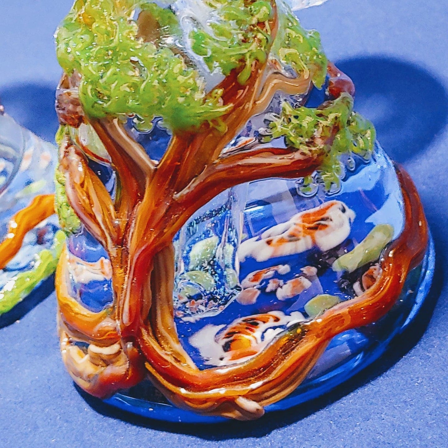 Árbol Bonsái Estanque Koi Minitubo