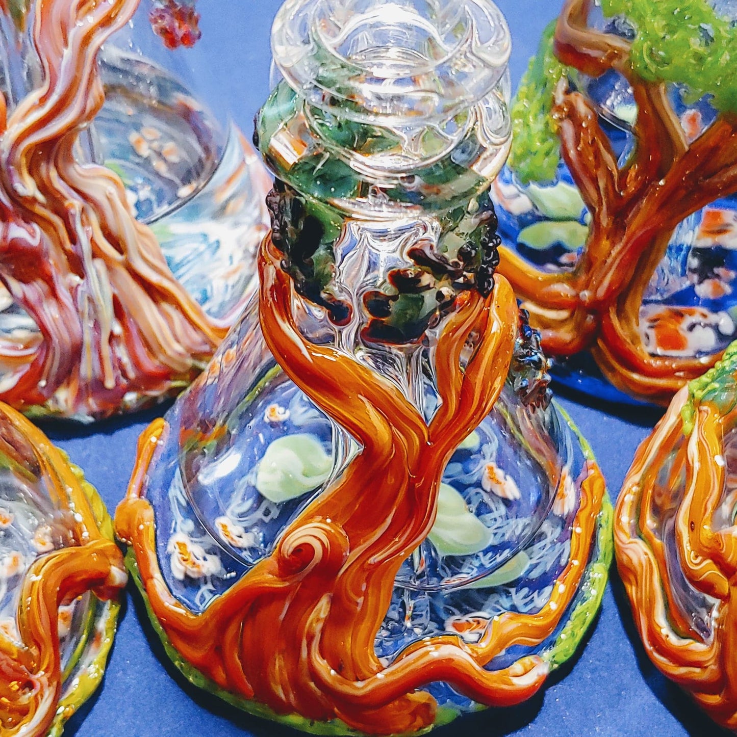 Árbol Bonsái Estanque Koi Minitubo