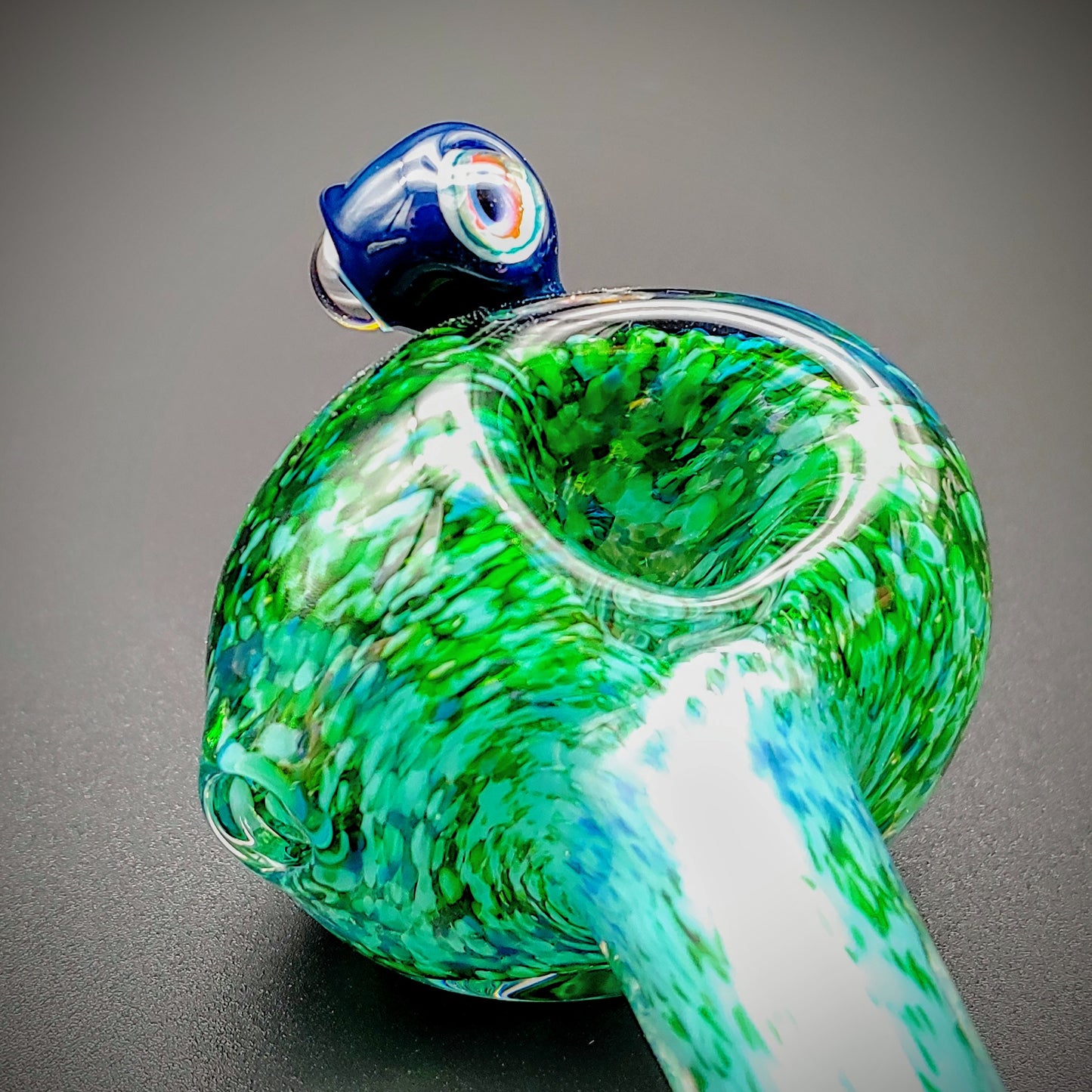 Pipa de mano de frita de tortuga