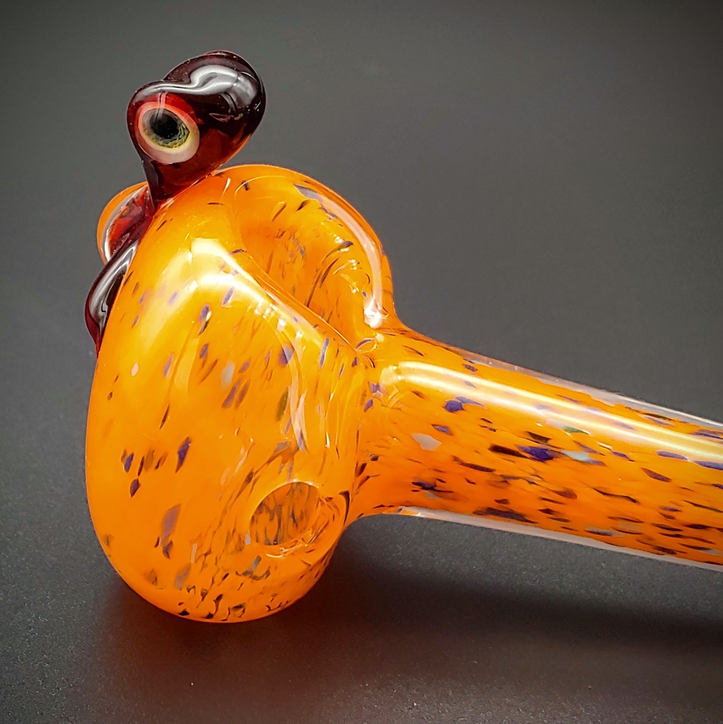 Pipa de mano de frita de tortuga