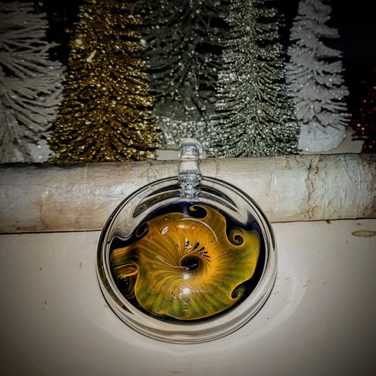 Christmas Fumed Ornament