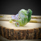Dichro/Green Swirl Frog Sherlock