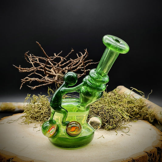 "The Bobby" Dry Rig - Green Dichro (Ready to Ship)