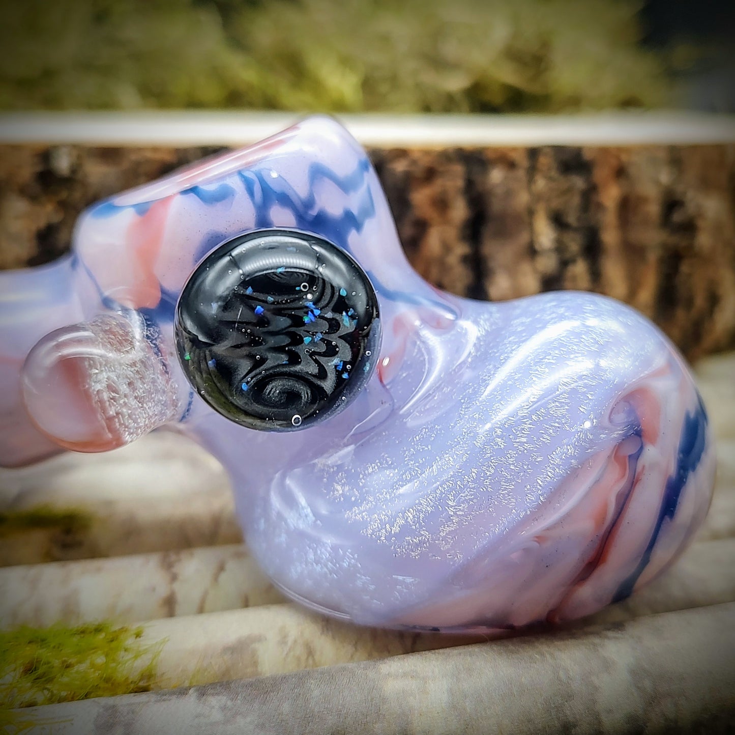 Pink Hammer Hand Pipe (Ready to Ship)