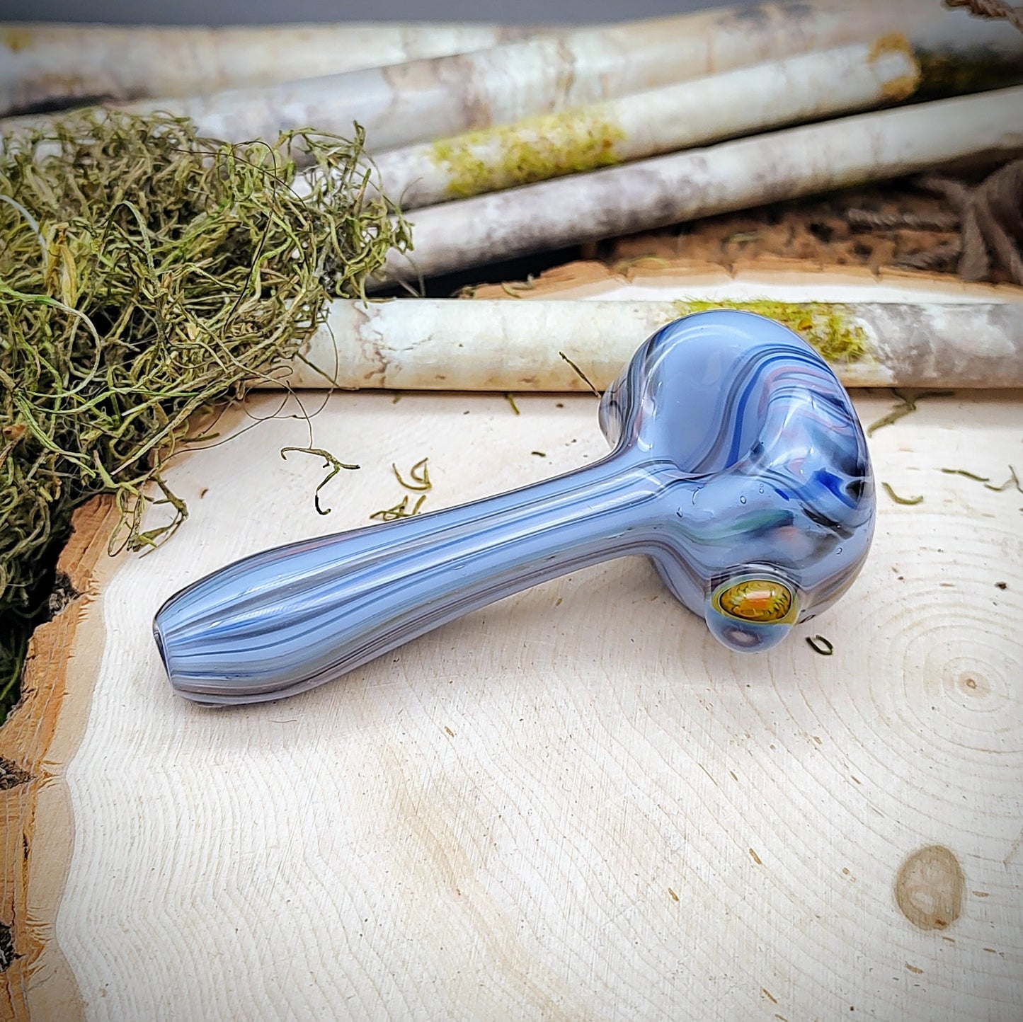 Milli Marbled Hand Pipe (Ready to Ship)