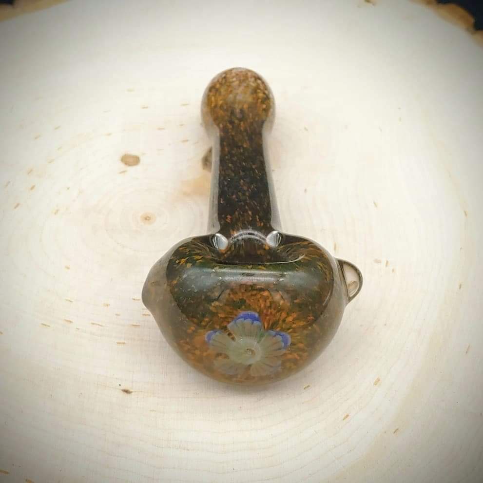 Flower Implosion Hand Pipe (Clearance/Ready To Ship)