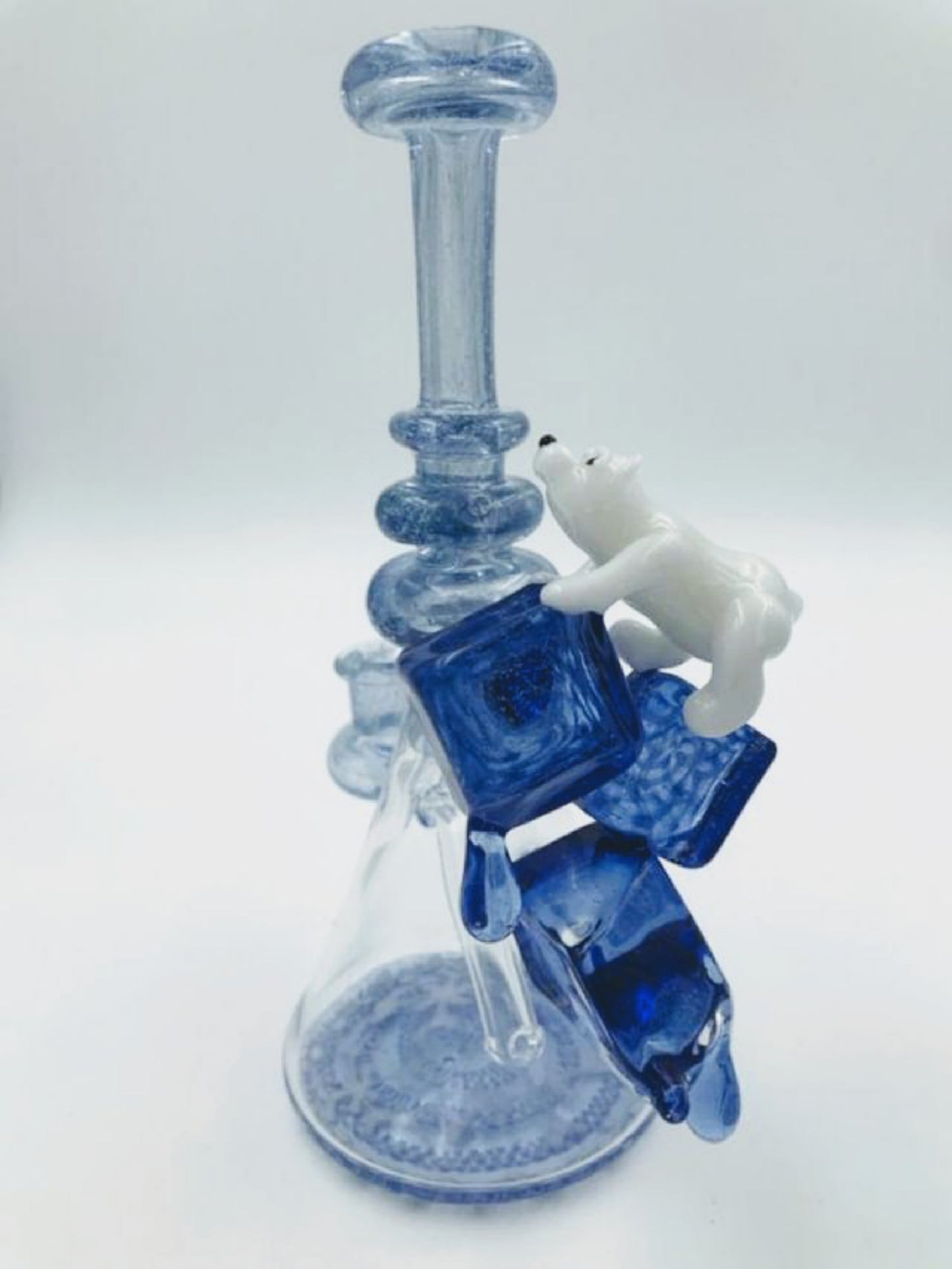 Polar Bear on Ice Dichro Minitube