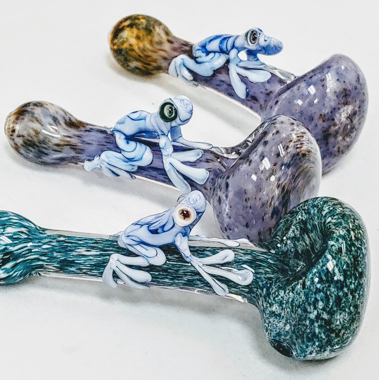 Frog Frit Hand Pipe
